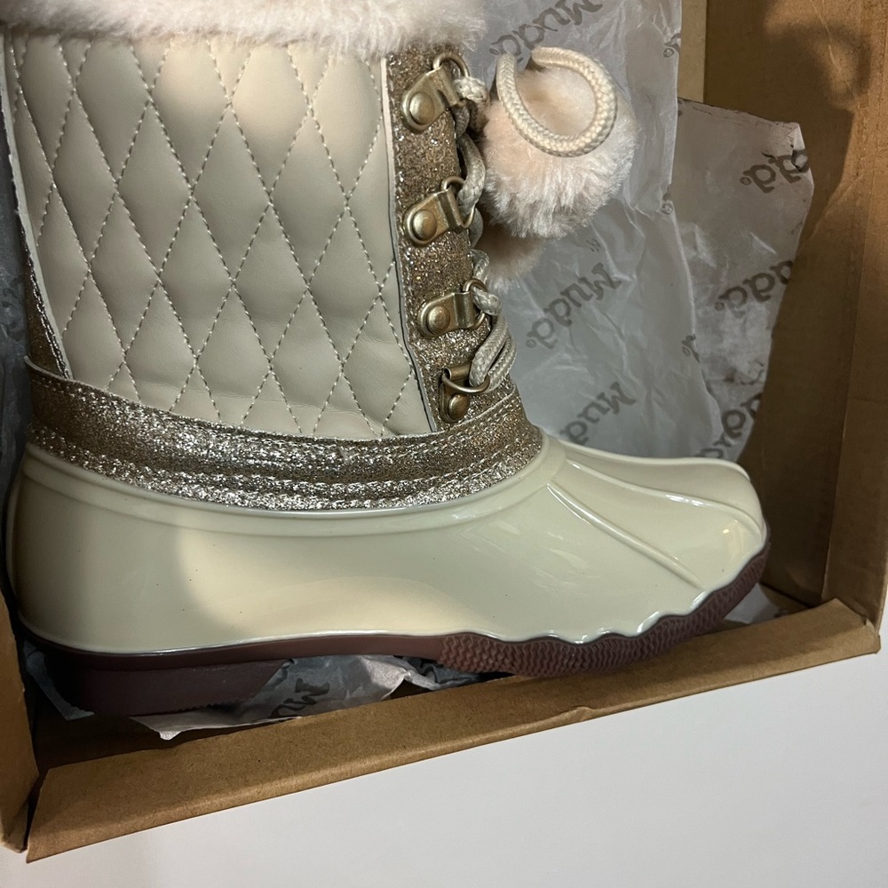 Girls MUDD duck boots - Picture 3 of 11